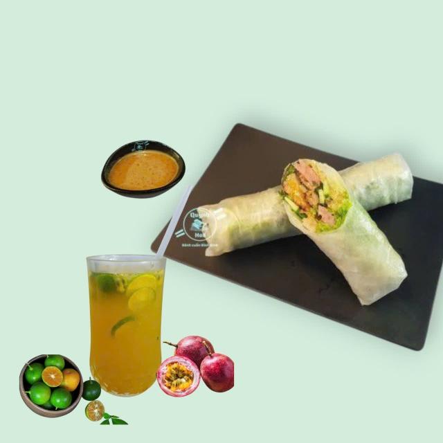 Combo 5 cuốn nhỏ + 1 trà tắc chanh dây