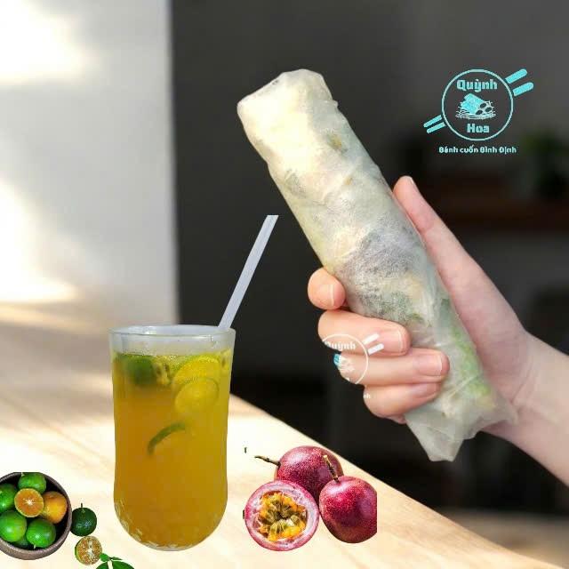 Combo 2 Cuốn lớn + 1 trà tắc chanh dây