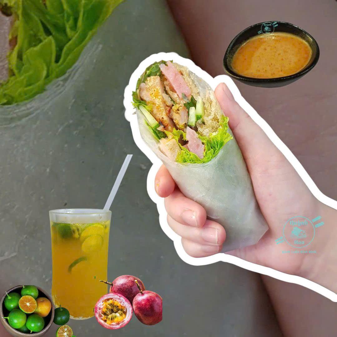 Combo 3 Cuốn lớn + 1 trà tắc chanh dây