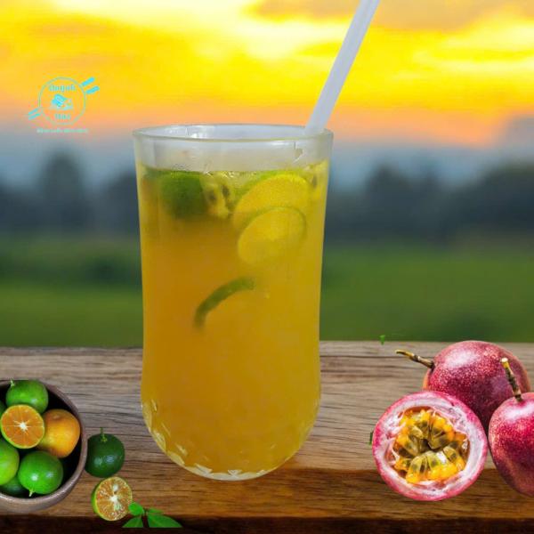 Trà tắc chanh dây