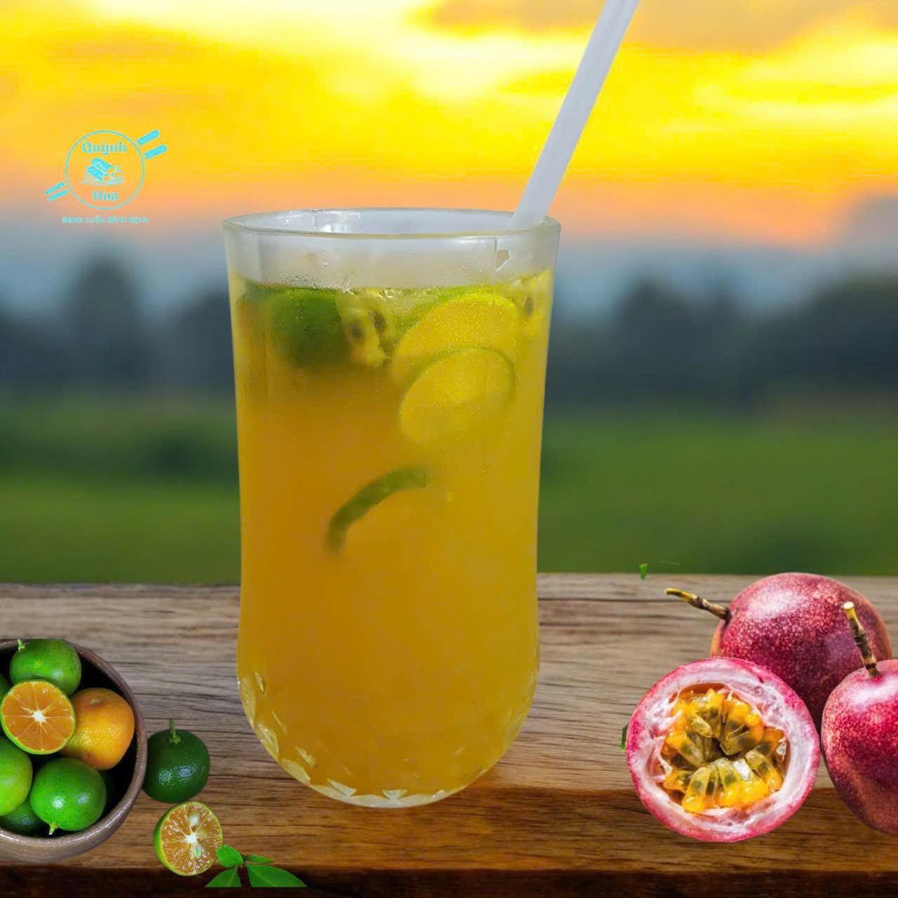 Trà tắc chanh dây